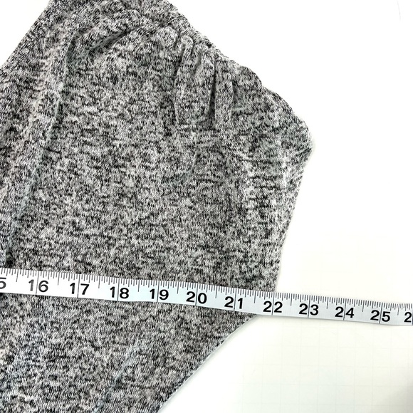 Poetry Gray Slouchy Ruched Draped Shoulders Dress Size L - Picture 14 of 16